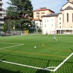 Il campo di calcio dell' U.S. Invicta